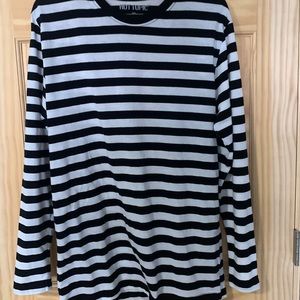Hor Topic Stripped Long Sleeve Shirt